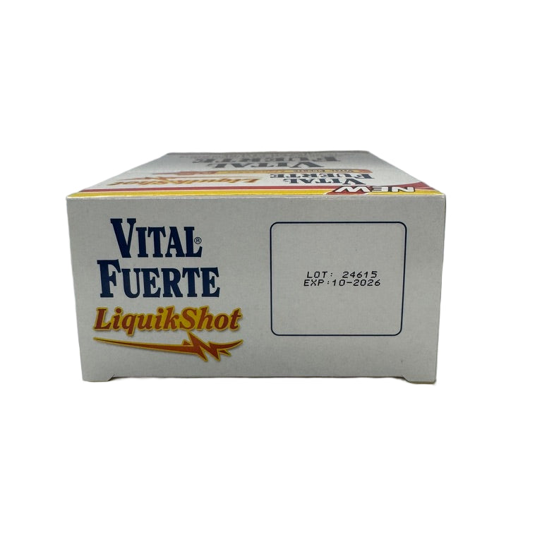Vital Fuerte Multivitamin & Mineral Supplement 10-10 ML Liquikshots