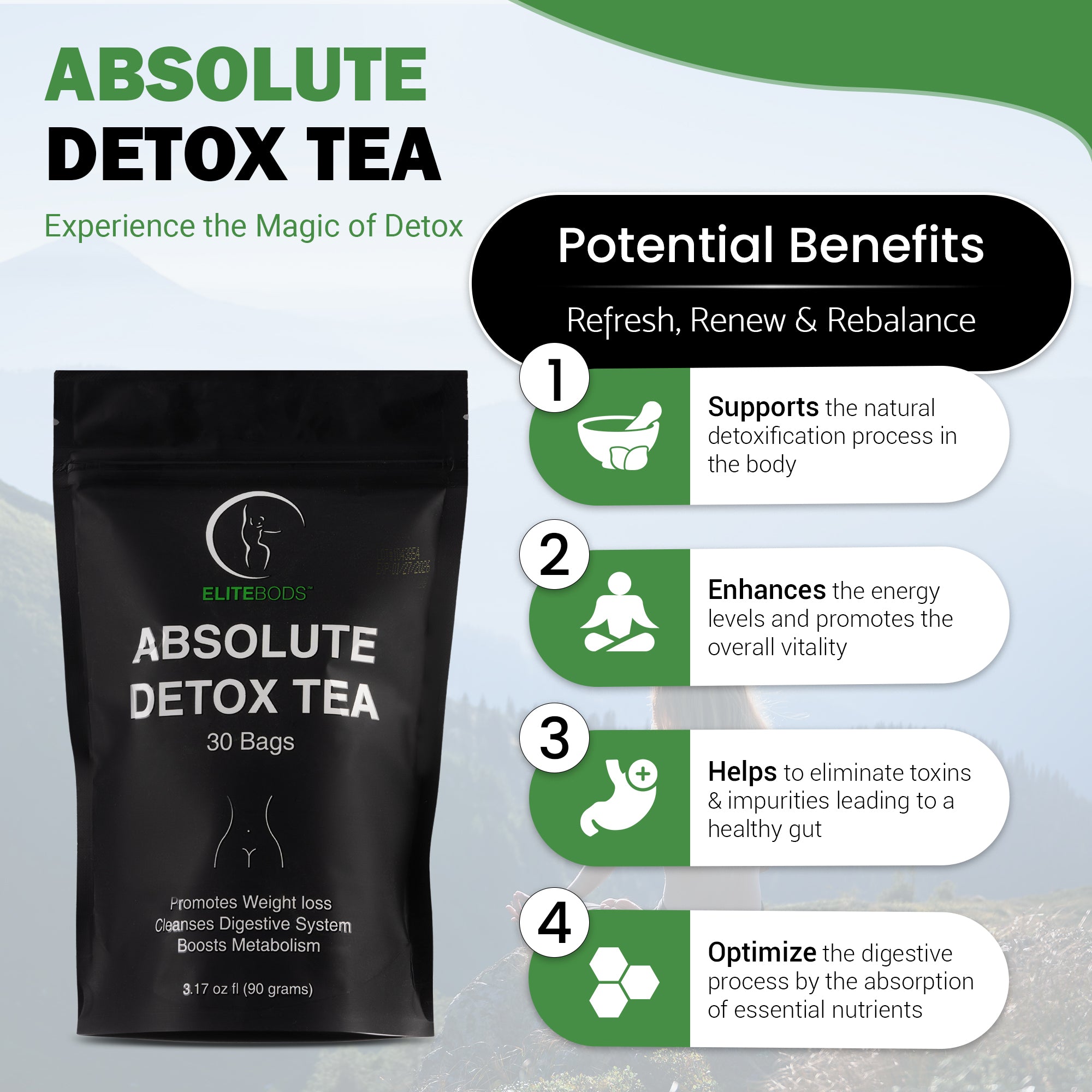 Bundle x3 Detox Tea bundle