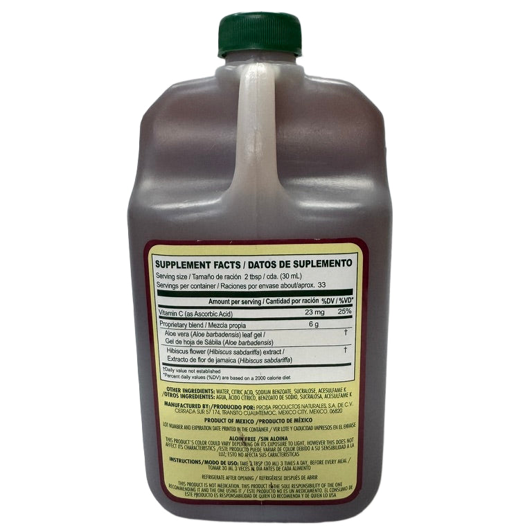 Sabila Con Jamaica 33.8 fl oz