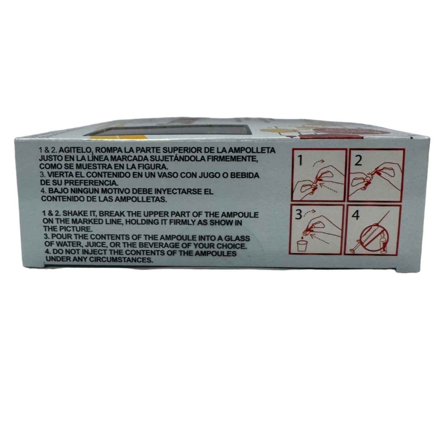 Thiamin 1000 Shot Complejo B 10 Ampoules