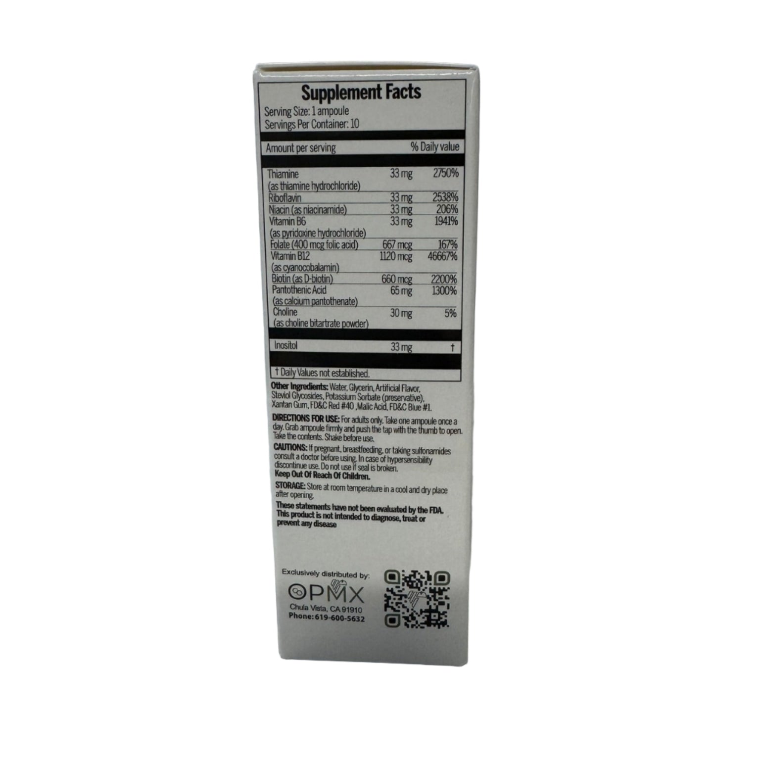 Bedo Try 50,000 10 ampolletas de 3.4 oz