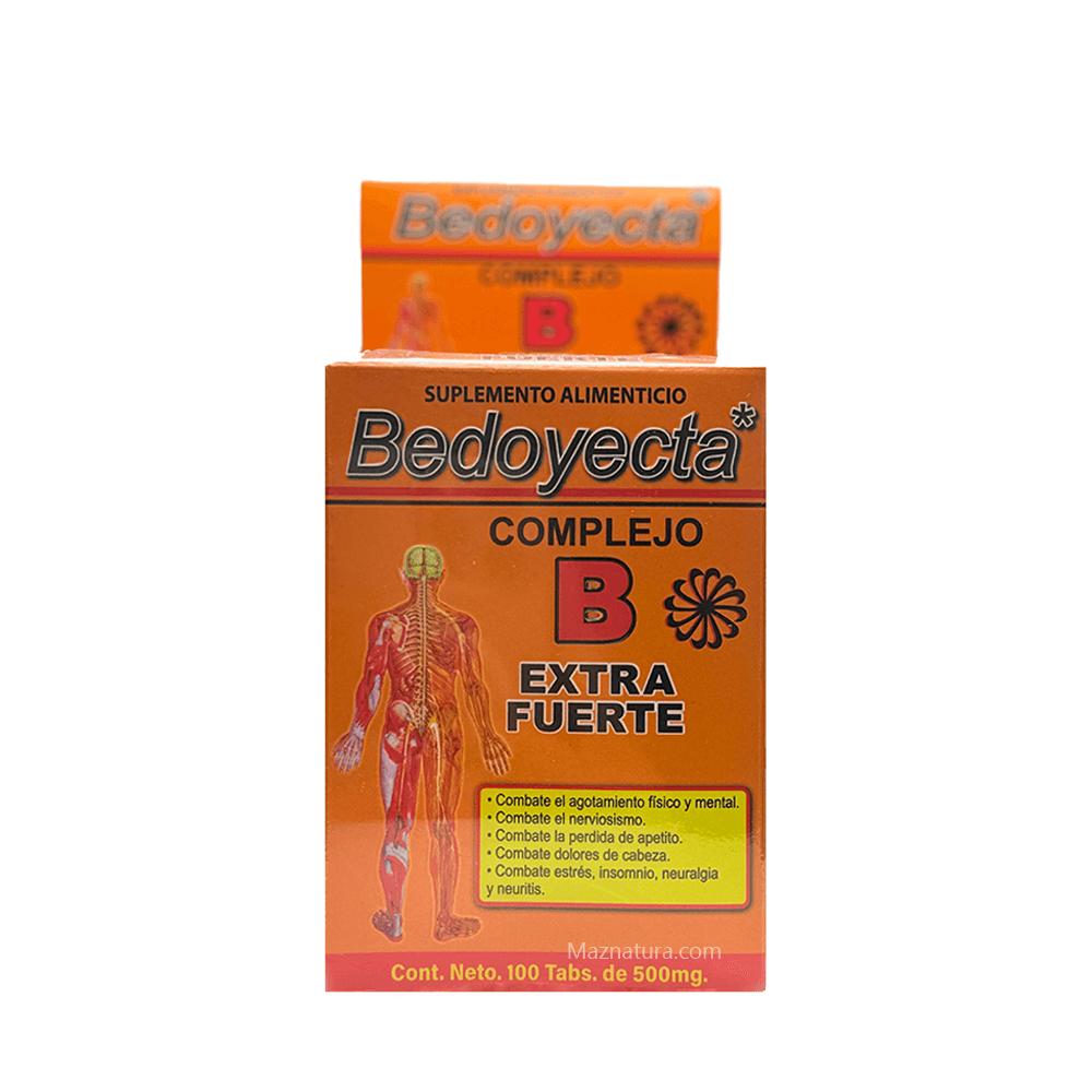 Bedoyecta Complejo B Extra Fuerte 100 caps - Maznatura Default Title