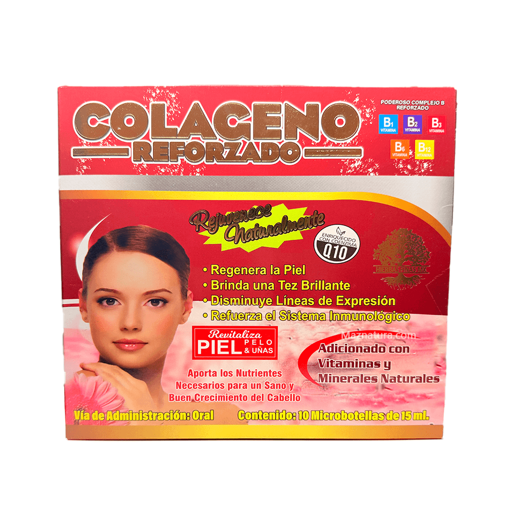Colageno Reforzado Ampolleta Bebible - Maznatura Default Title