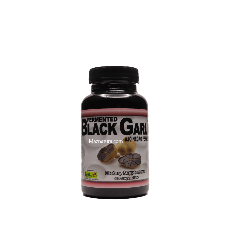 Fermented Black Garlic Capsules - Maznatura Default Title
