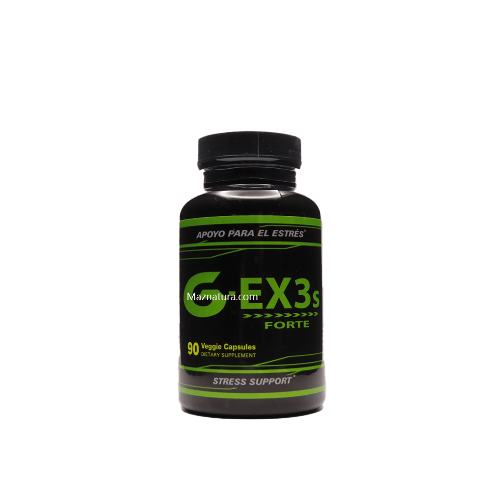 G-Ex3s-Forte Stress Support Capsules - Maznatura Default Title