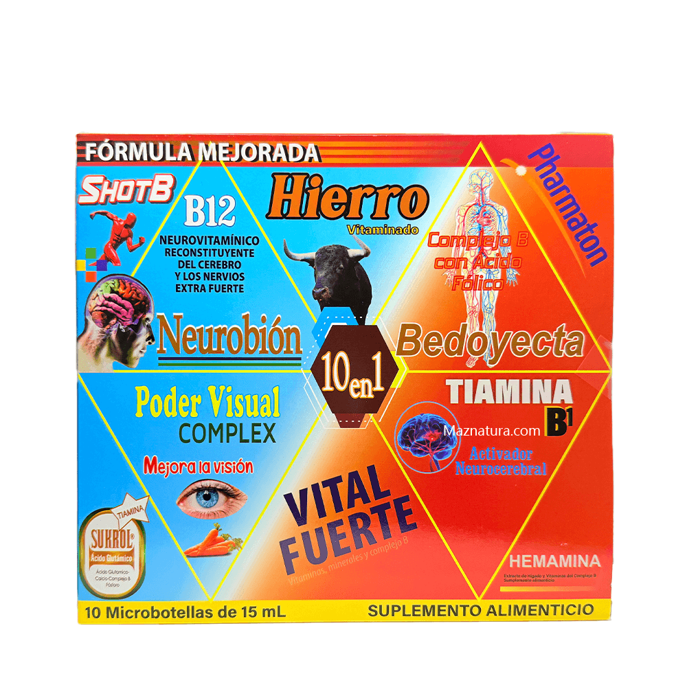 10 en 1 Vital Fuerte Ampolleta Bebible - Maznatura Default Title