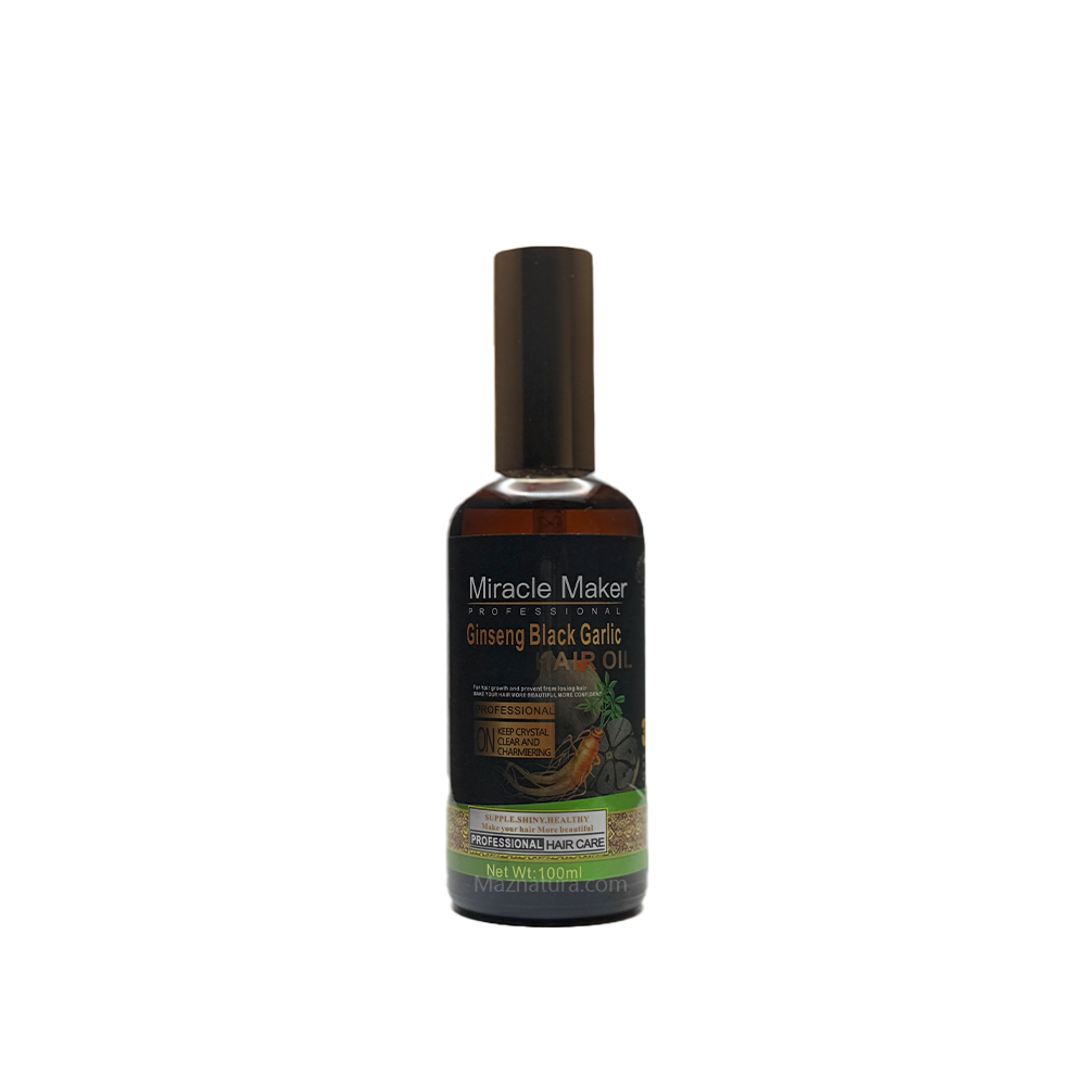 Miracle Maker Ginseng Black Garlic Hair Oil - Maznatura Default Title