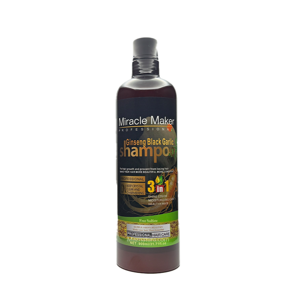 Miracle Maker Ginseng Black Garlic Shampoo - Maznatura Default Title