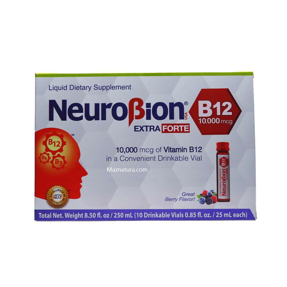 NeuroBion B12 10,000 mcg Extra Forte Berry Flavor