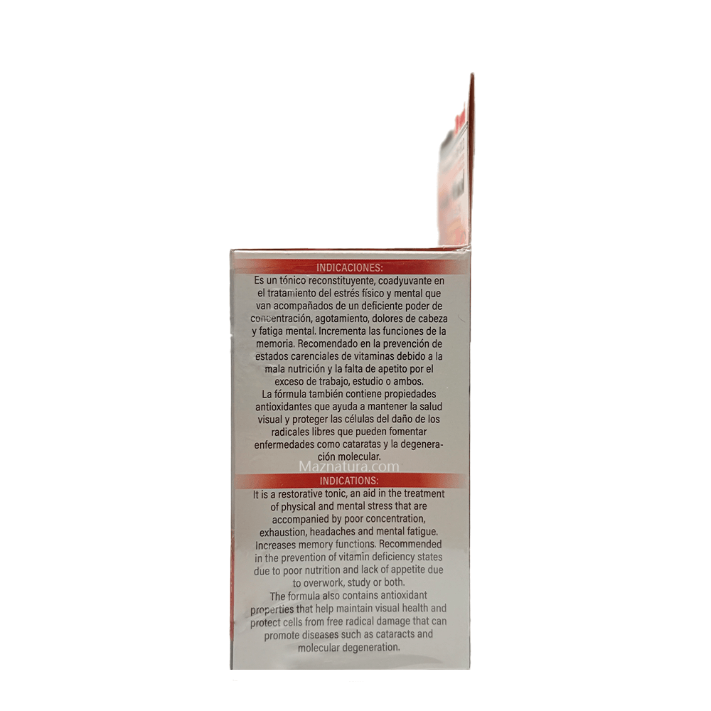 Neurobion 50 mil Vitaminas B1+B6+B12 & Poder Visual Capsulas - Maznatura Default Title