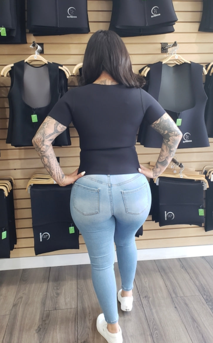 Chaleco De Mujer Con Manga,  Women's Sweat Vest With Sleeves